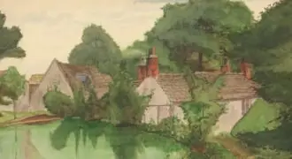 Rivelin Corn Mill, by Charles Dyson, 1932.