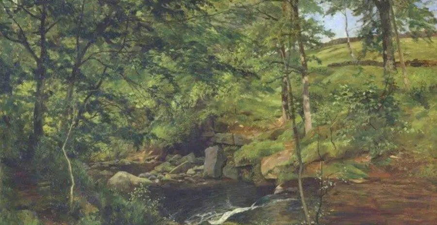 Pools in the Rivelin by Robert Scott-Temple, undated Pools in the Rivelin by Robert Scott-Temple, undated