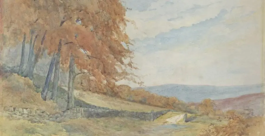 Autumn view from Bell Hag up the Rivelin valley by Ben Baines